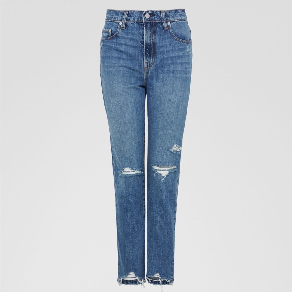 Nobody Denim Frankie Slim Jean Ankle Jet-Setter
